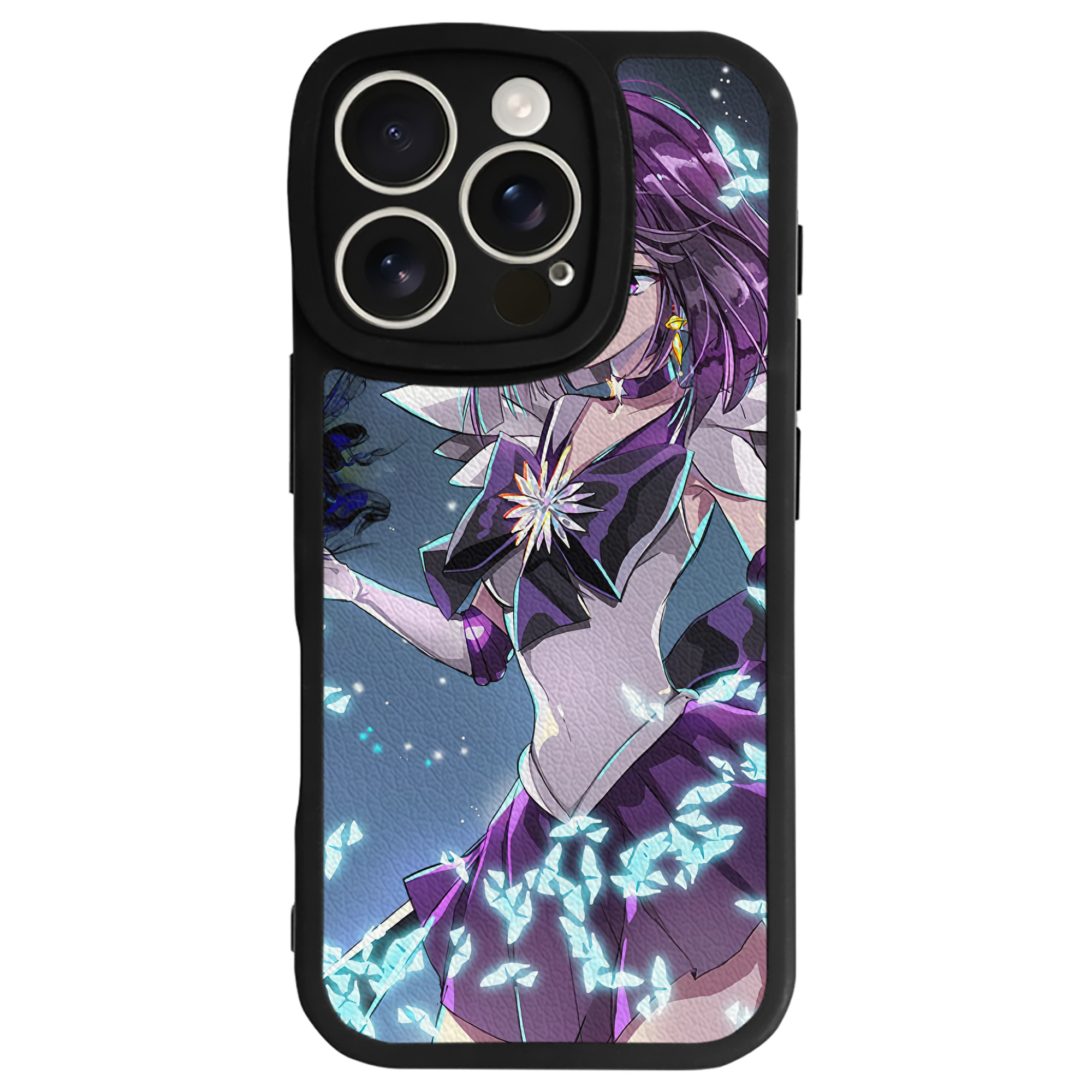 （画像用） 美少女戦士セーラームーン Sailor Moon 【iPhone 16シリーズ対応】シリコンスマホケース（レザー調） 材質：シリコン